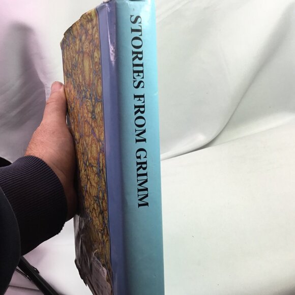 Stories from Grimm Children's Treasury fairy tales HC/DJ 1990s children's book - Picture 3 of 13